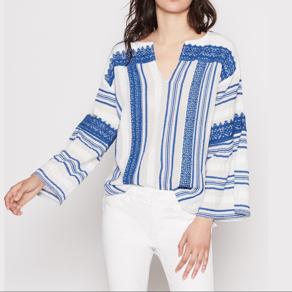 Joie Selbea Top in Regatta Blue